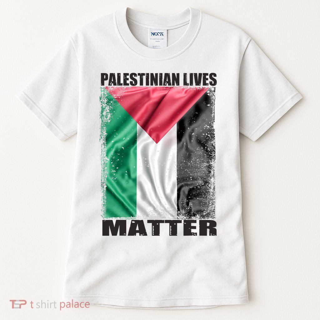 Palestinian Lives Matter Free Palestine Flag Palestinian Tall T-Shirt