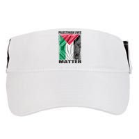 Palestinian Lives Matter Free Palestine Flag Palestinian Adult Drive Performance Visor