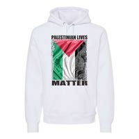 Palestinian Lives Matter Free Palestine Flag Palestinian Premium Hoodie