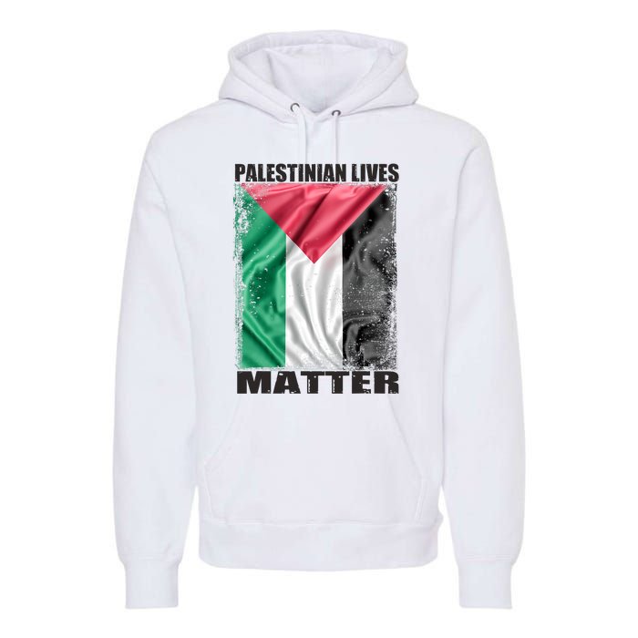 Palestinian Lives Matter Free Palestine Flag Palestinian Premium Hoodie