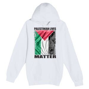 Palestinian Lives Matter Free Palestine Flag Palestinian Premium Pullover Hoodie