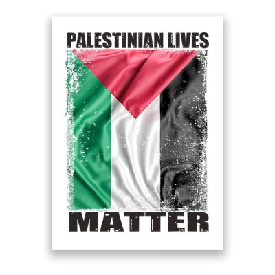 Palestinian Lives Matter Free Palestine Flag Palestinian Poster