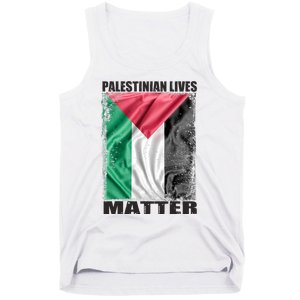 Palestinian Lives Matter Free Palestine Flag Palestinian Tank Top