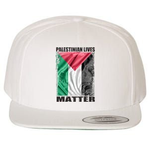 Palestinian Lives Matter Free Palestine Flag Palestinian Wool Snapback Cap