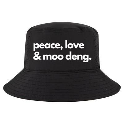 Peace Love & Moo Deng Cool Comfort Performance Bucket Hat
