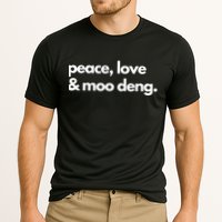 Peace Love & Moo Deng Cooling Performance Crew T-Shirt