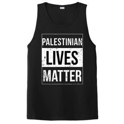 Palestinian Lives Matter Palestine Muslim Arabic PosiCharge Competitor Tank