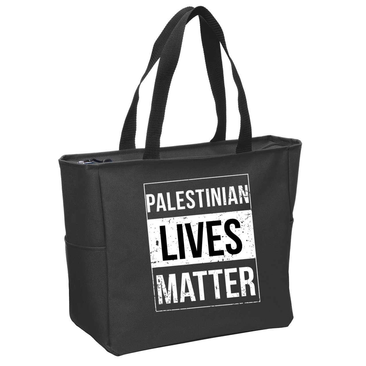 Palestinian Lives Matter Palestine Muslim Arabic Zip Tote Bag