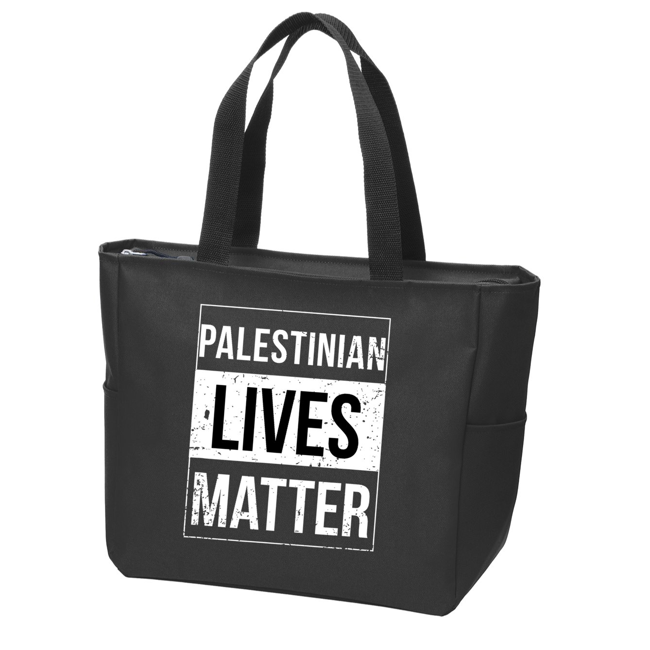 Palestinian Lives Matter Palestine Muslim Arabic Zip Tote Bag