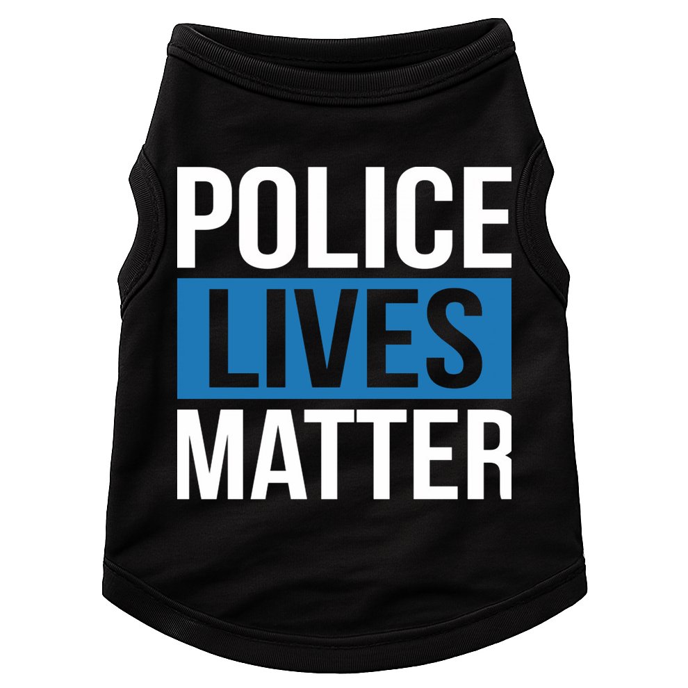 POLICE LIVES MATTER Doggie Tank