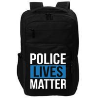POLICE LIVES MATTER Impact Tech Backpack