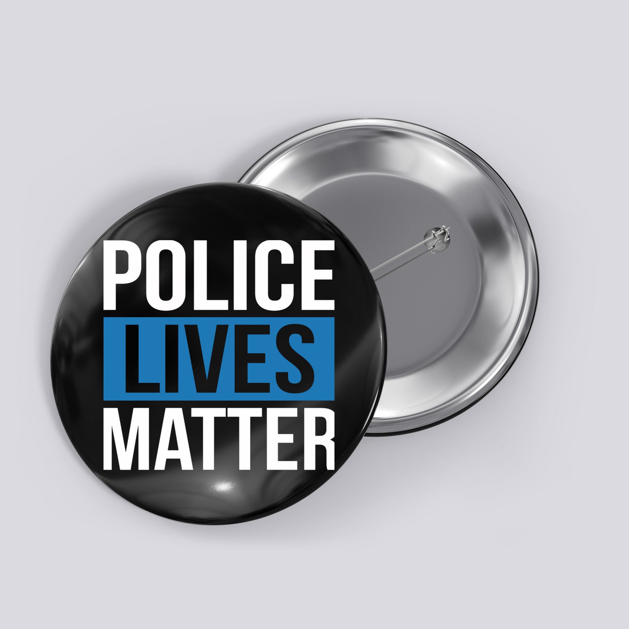 POLICE LIVES MATTER Button