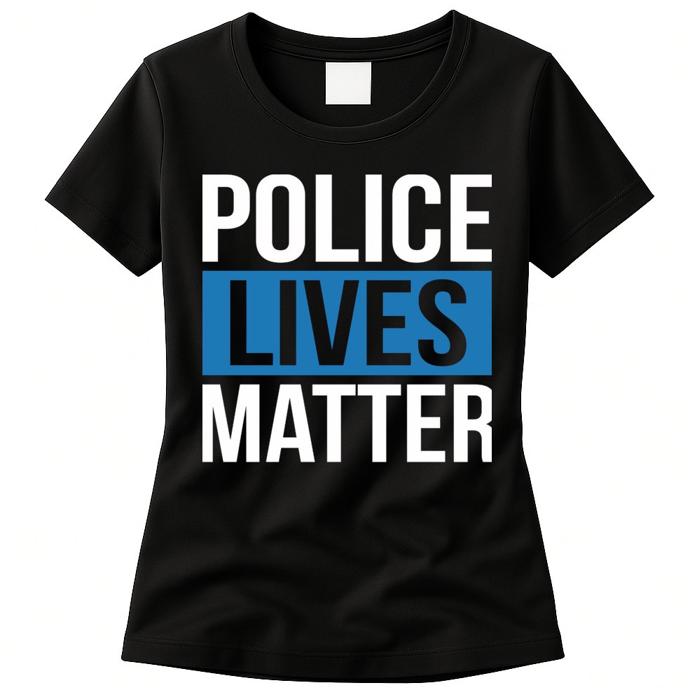 POLICE LIVES MATTER Womens T-Shirt