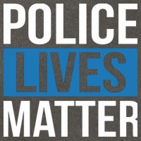 POLICE LIVES MATTER Cotton Canvas Backpack