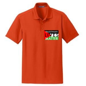 Palestinian Lives Matter Dry Zone Grid Polo