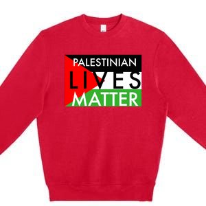 Palestinian Lives Matter Premium Crewneck Sweatshirt