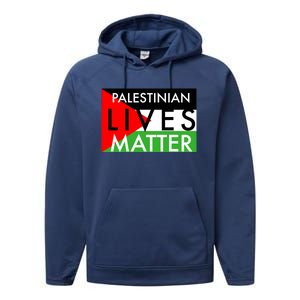 Palestinian Lives Matter Performance Fleece Hoodie