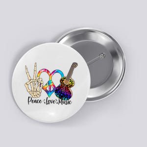 Peace Love Music For Music Lovers Button