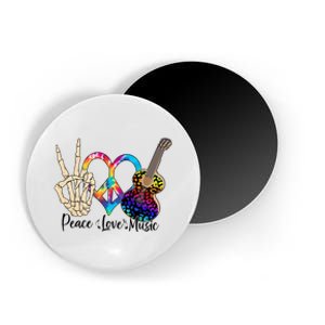 Peace Love Music For Music Lovers Magnet