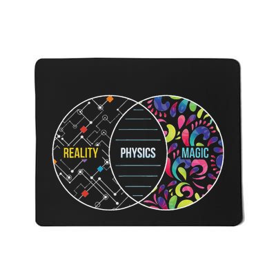 Physics Like Magic But Real Funny Physics Word Game Mousepad
