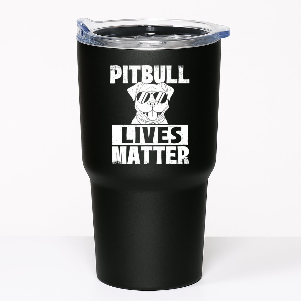 Pitbull Lives Matter Pittie Lover Dog Lover Pet Owner Tumbler