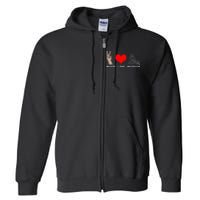 Peace Love Massage Funny Massage Therapist Full Zip Hoodie