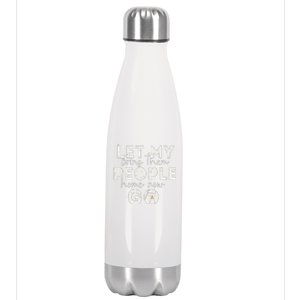 Passover Let My People Go Bring Them Home Now Stainless Steel Insulated Water Bottle