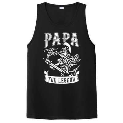 Papa Legend Myth Hero Father Dad Daddy Poppa Stepdad Grandpa Gift PosiCharge Competitor Tank