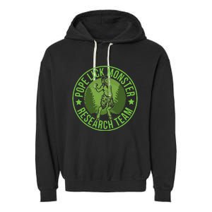 Pope Lick Monster Hide & Seek Research Team Champion Cryptid Garment-Dyed Fleece Hoodie