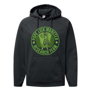 Pope Lick Monster Hide & Seek Research Team Champion Cryptid Performance Fleece Hoodie