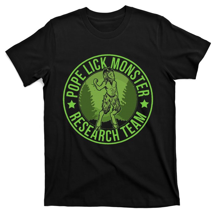 Pope Lick Monster Hide & Seek Research Team Champion Cryptid T-Shirt