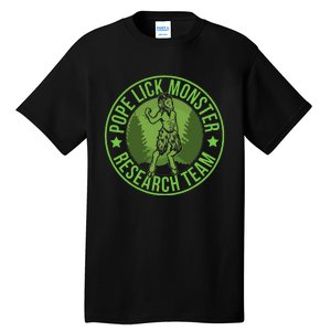 Pope Lick Monster Hide & Seek Research Team Champion Cryptid Tall T-Shirt