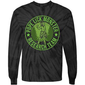 Pope Lick Monster Hide & Seek Research Team Champion Cryptid Tie-Dye Long Sleeve Shirt