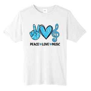 Peace Love Music Musica Note Cute Music Lovers Gifts Tall Fusion ChromaSoft Performance T-Shirt