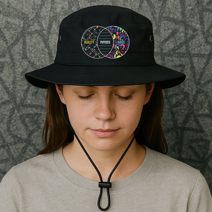 Physics Like Magic But Real Funny Physics Word Game Legacy Cool Fit Booney Bucket Hat
