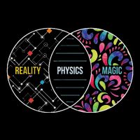 Physics Like Magic But Real Funny Physics Word Game Legacy Cool Fit Booney Bucket Hat