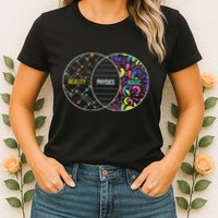 Physics Like Magic But Real Funny Physics Word Game Women's T-Shirt