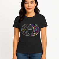 Physics Like Magic But Real Funny Physics Word Game Women's T-Shirt