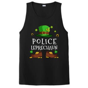 Police Leprechaun Matching Family Group St Patricks Gift PosiCharge Competitor Tank