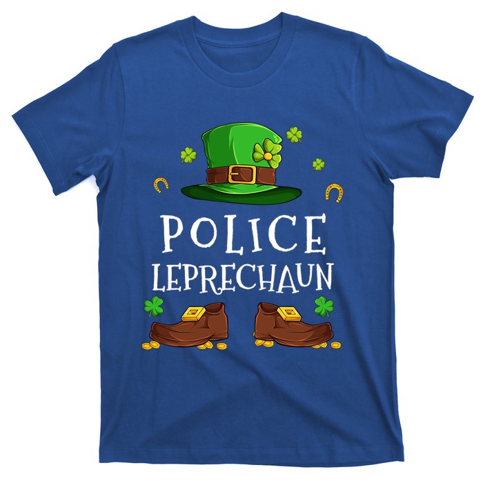 Police Leprechaun Matching Family Group St Patricks Gift T-Shirt