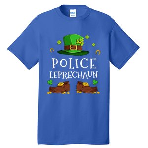 Police Leprechaun Matching Family Group St Patricks Gift Tall T-Shirt