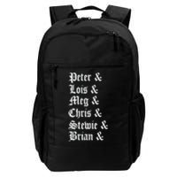 Peter Lois Meg Chris Stewie Brian Daily Commute Backpack