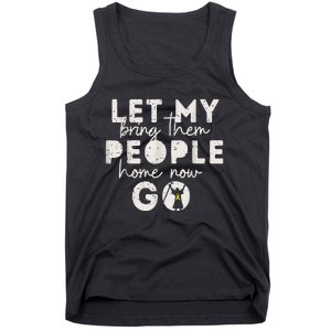 Passover Let My People Go Bring Them Home Now Tank Top