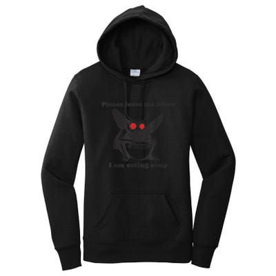 Please Leave Me Alone I Am Eating Soup Women's Pullover Hoodie