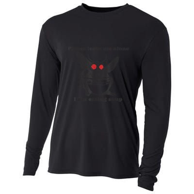 Please Leave Me Alone I Am Eating Soup Cooling Performance Long Sleeve Crew