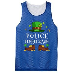 Police Leprechaun Matching Family Group St Patricks Great Gift Mesh Reversible Basketball Jersey Tank