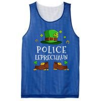 Police Leprechaun Matching Family Group St Patricks Great Gift Mesh Reversible Basketball Jersey Tank