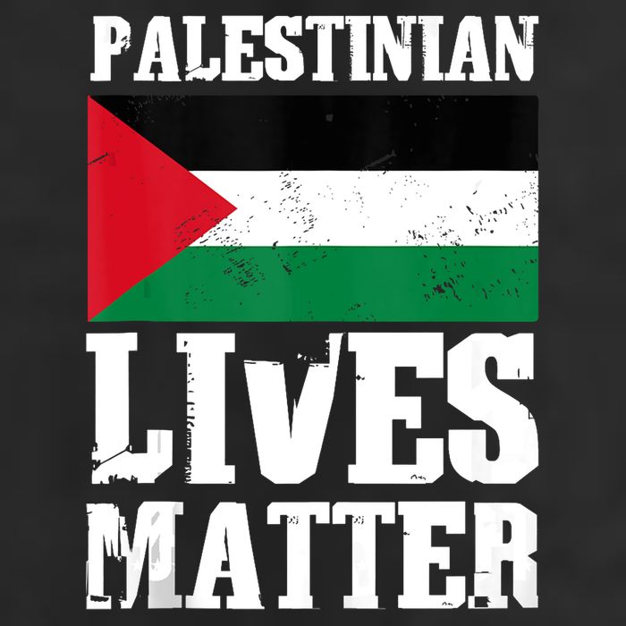 Palestinian Lives Matter Freedom Peace Palestine Flag Crop Fleece Hoodie