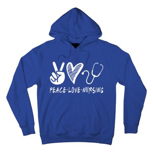 Peace Love Nursing Nurse Gift Hoodie