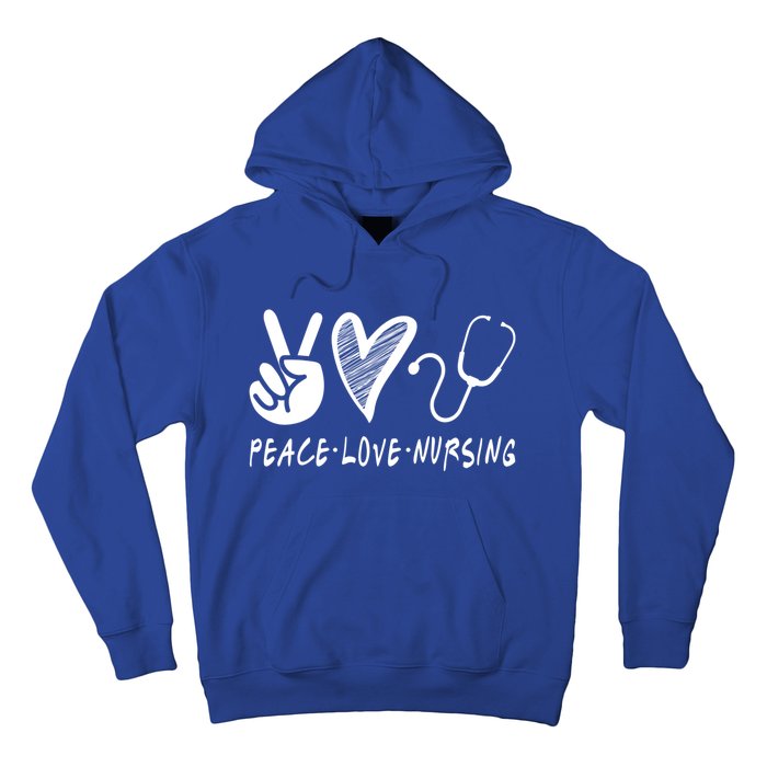 Peace Love Nursing Nurse Gift Hoodie